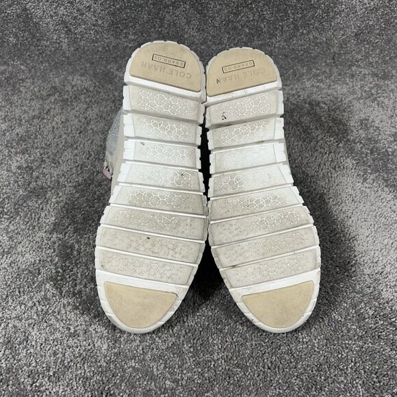 Cole Haan Zerogrand Women’s Size 7 Pumice Stone Gray Tan Hiking Boots Used - Picture 9 of 12